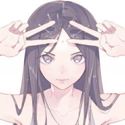 超绝的一男一女卡通个性情侣头像