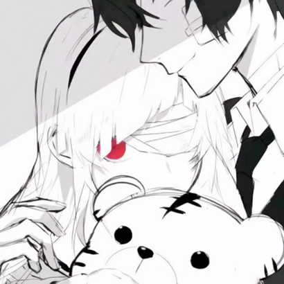 超有感觉的比较丧的动漫情侣头像推荐