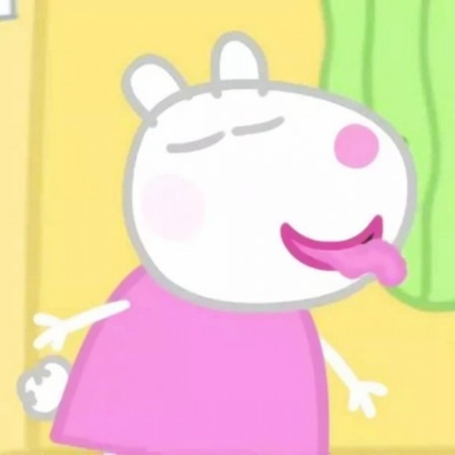 超萌!小猪佩奇情侣网红头像来袭!