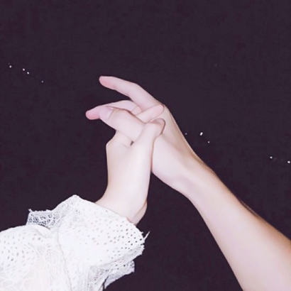 超甜手控情侣头像来袭