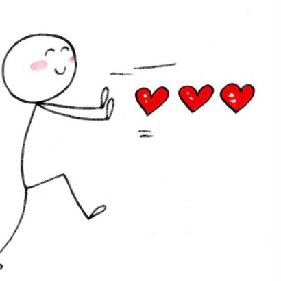 火柴人爱心头像大集合，萌翻啦！