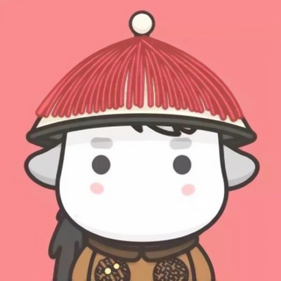 超有意思的宫廷卡通版情侣头像