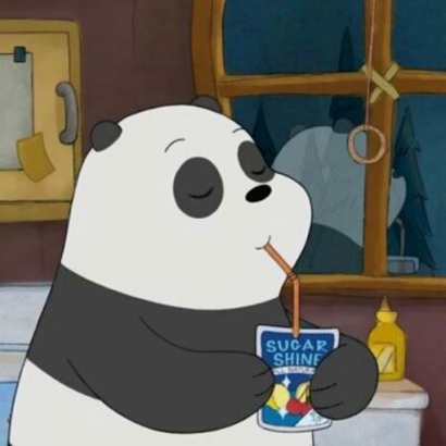 咱们的裸熊高清头像合集：动漫原版画风