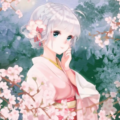 温柔系唯美古风漫画女生头像:漫画笔触 + 古风意境,氛围感绝了