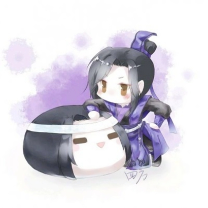 男生q版萌卡通古风头像|软萌画风