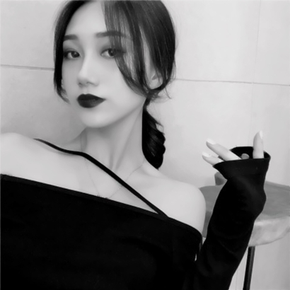 超酷头像女生黑白霸气款 高冷范儿十足不撞款