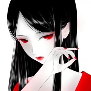 黑暗系动漫女生头像丧系合集:氛围感拉满的颓废风