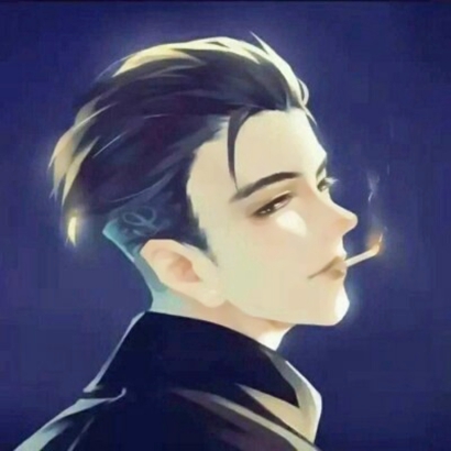 男帅女靓动漫情侣头像 两张一套专属配对款