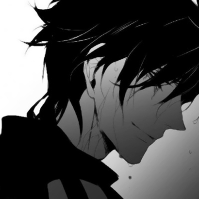 高清二次元动漫男生颓废头像下载｜小众丧感风，适配各社交平台