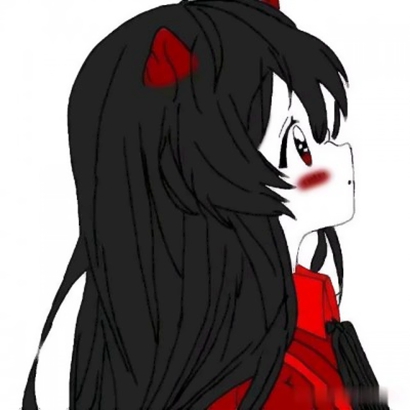 甜酷红眼动漫情侣头像|情侣专属标识