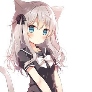 软萌风拉满！女生动漫头像可爱猫耳系列，小众又好看