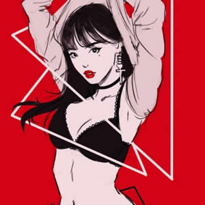 高质感女生卡通手绘头像｜个性设计不撞款，适配社交平台