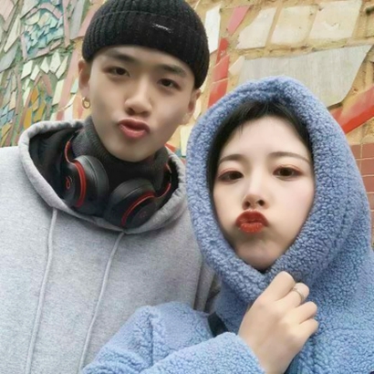 高甜预警！甜蜜一起双人情侣头像_小众不撞款_情侣必存