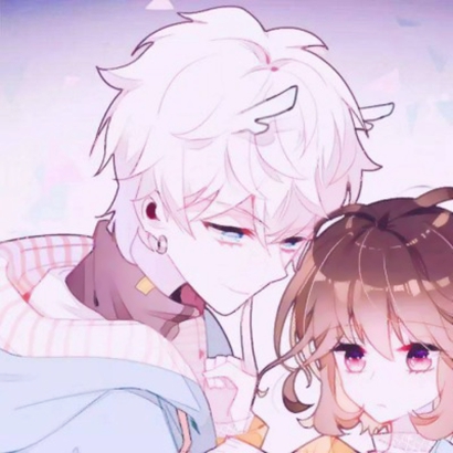 动漫情侣头像两张一对高清 小众独特不撞款情侣图