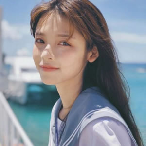 女生优雅浅蓝色头像|温柔气质感拉满,小众不撞款