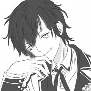 霸气侧漏！黑白动漫男生头像精选｜高颜酷风