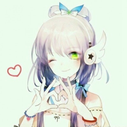 动漫闺蜜头像高清无水印