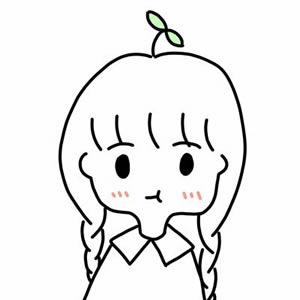 超萌简笔画手绘Q版可爱女生头像