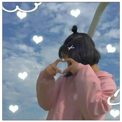 女生闺蜜真人QQ头像一左一右 小众不撞款