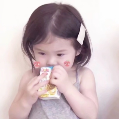 超可爱情侣头像小孩款!软萌童趣风