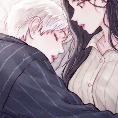 两张一组的多风格动漫情侣头像图片