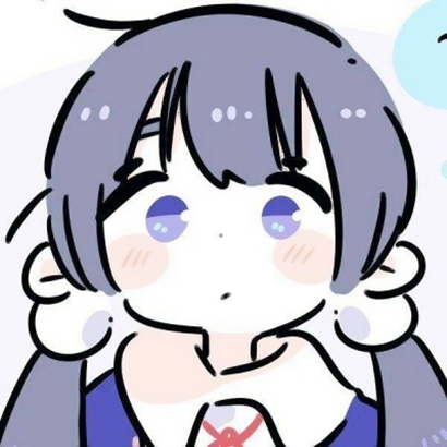 手绘简笔女生头像图片合集：简约可爱款