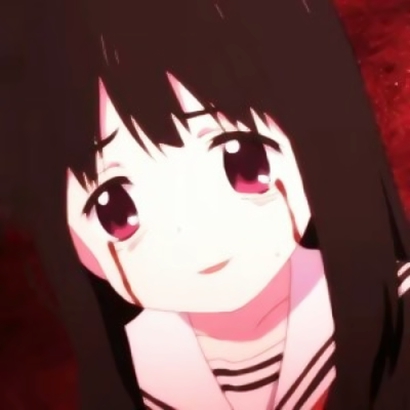 非常丧的头像动漫女｜孤独感、低落风动漫女生