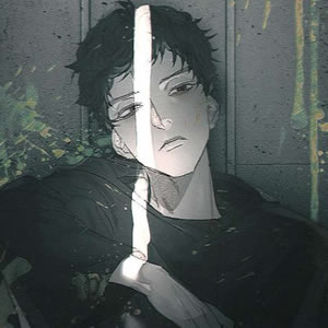 动漫伤感孤独男生头像|氛围感拉满,戳中内心的落寞感