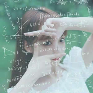 QQ头像女带字数字公式