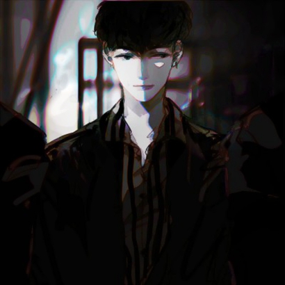 丧系动漫头像男生冷酷风 高糊质感氛围感拉满