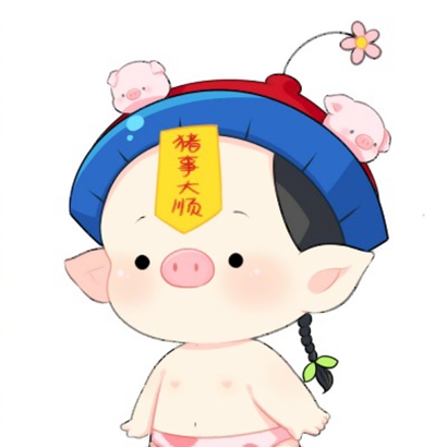 超可爱小僵尸猪头像！百搭又治愈，聊天头像新选择