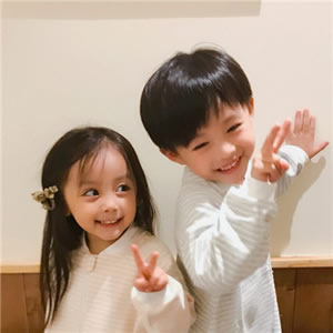 搞怪情侣头像小孩款！萌趣互动风超吸睛，甜宠氛围拉满