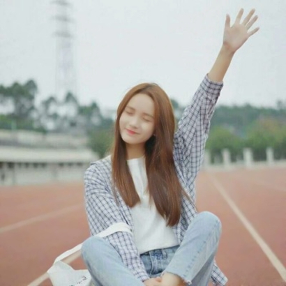 清新闺蜜头像一左一右:温柔治愈风