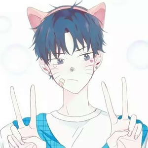 高清呆萌可爱动漫男生头像 微信QQ通用