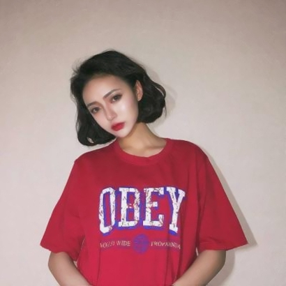 潮流短发气质女生头像合集