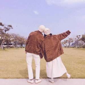 双人幸福恩爱情侣专用头像一对两张