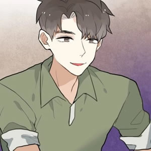 帅气男生手绘动漫头像专属素材