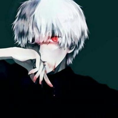 暗黑系病娇男生动漫头像 高清无水印