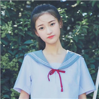 女生头像学生装唯美，青春文艺范