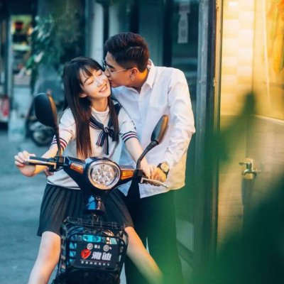 温柔真人浪漫情侣头像精选 两人一张