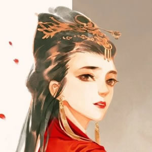 唯美高冷古风动漫女生头像 清冷疏离感二次元女