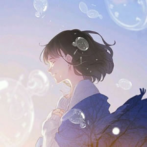 小清新动漫女生qq头像温柔治愈