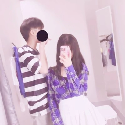 情侣头像不露脸一对两张真人合集