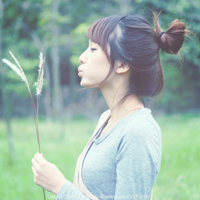 真人女生头像清新自然 温柔松弛感女生