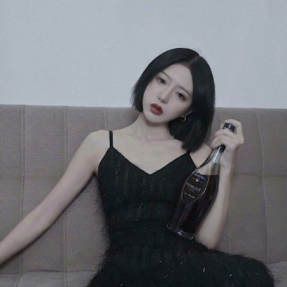 冷淡拽酷腹黑真人女生头像 女生头像 第29张