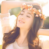 花环女生头像唯美