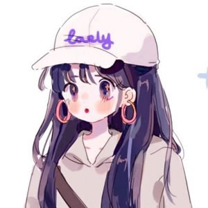小清新二次元一对两张单人闺蜜头像 友情头像 第4张