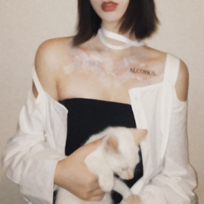 暗系潮女生头像合集｜酷飒丧系女生 女生头像 第16张