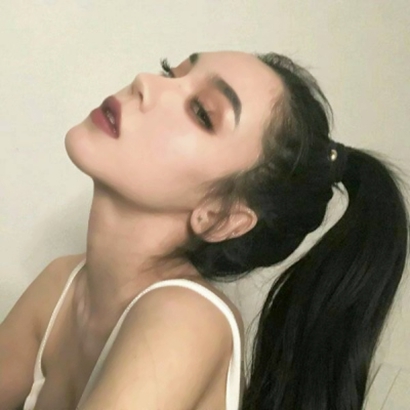 冷淡拽酷腹黑真人女生头像 女生头像 第24张