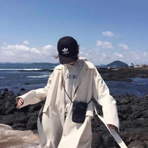 女生真人蓝色海边头像 女生头像 第3张